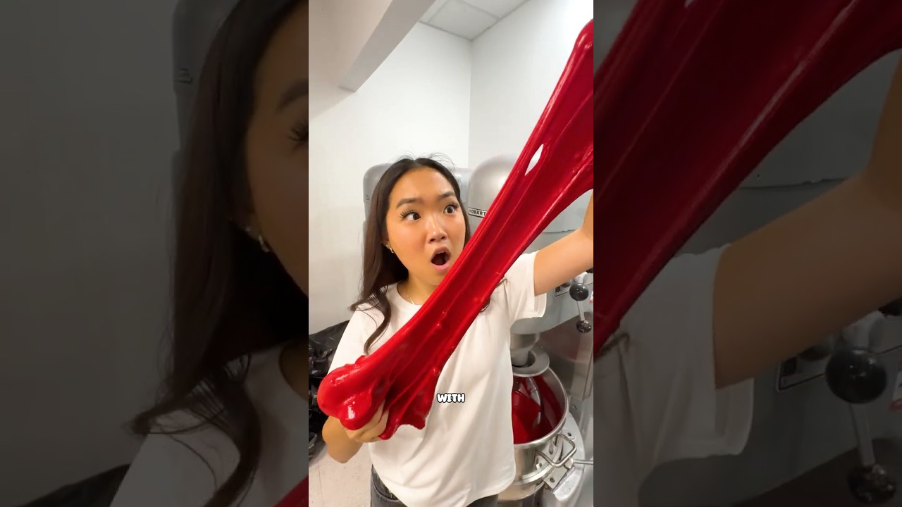 World's Reddest SLIME 🚨