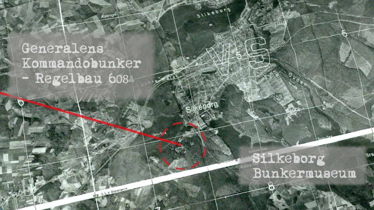 Generalens kommandobunker - Regelbau 608 - Silkeborg Bunkermuseum