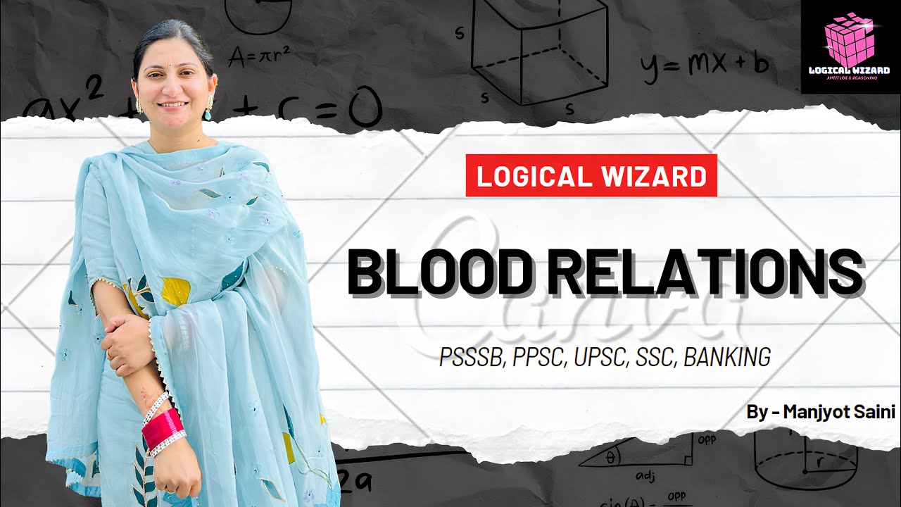 Blood Relation Tips and Tricks | Class 1 | PSSSB and PPSC Exams 2024