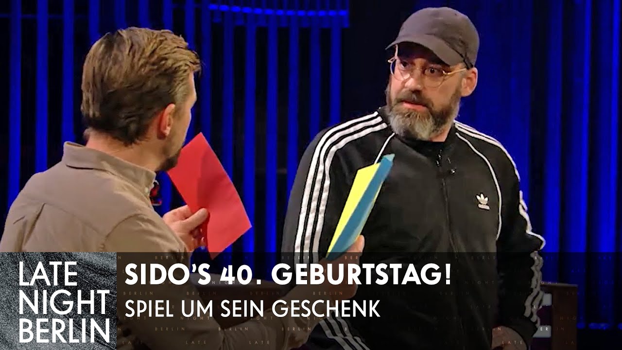 Sidos 40. Geburtstag: B-Day aufs Ganze! | Late Night Berlin | ProSieben