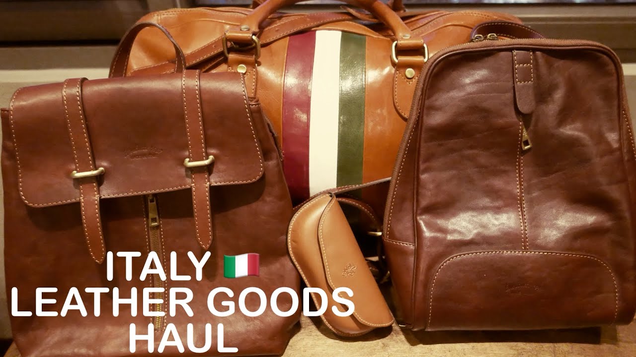 Italy Leather Bag HAUL | Florence, Italy 🇮🇹