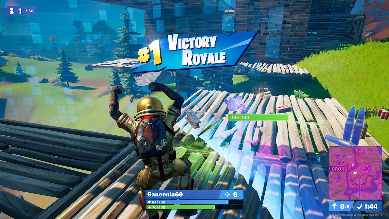 Fortnite J.B. CHIMPANSKI Skin Showcase Full Gameplay (With Commentary)
