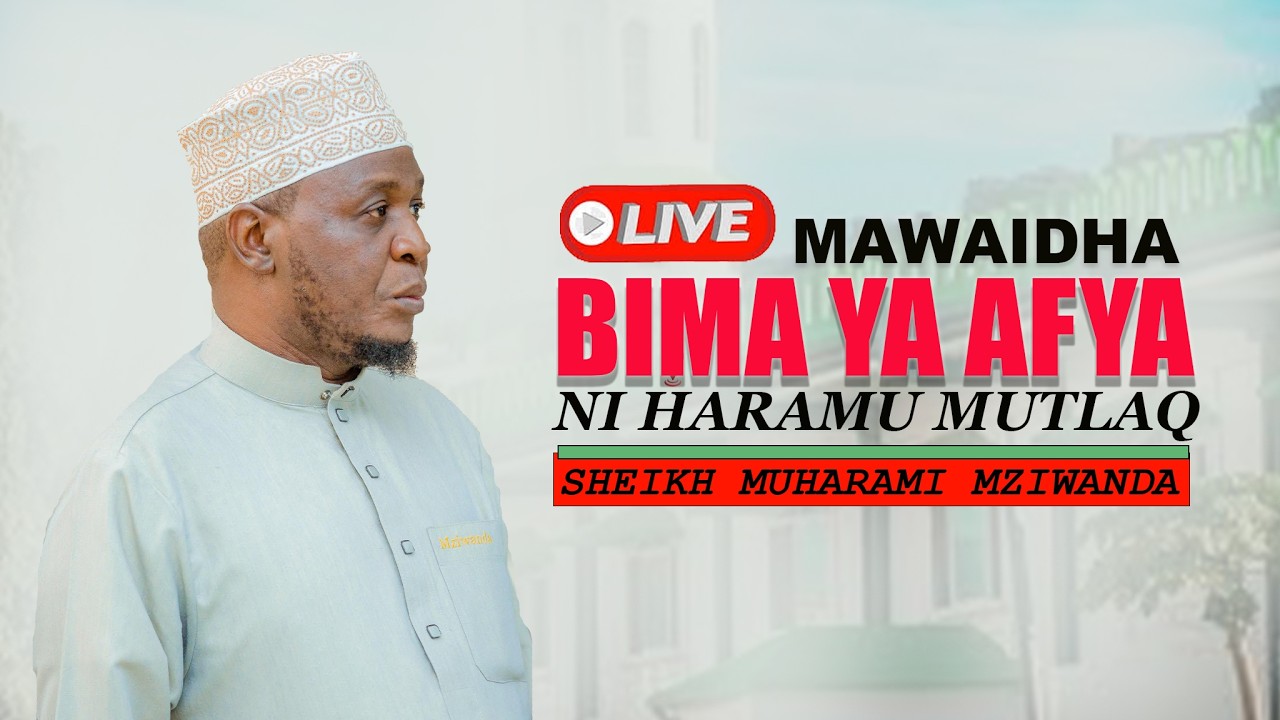 #LIVE--SHEIKH MZIWANDA APIGILIA MSUMALI WA MOTO KWEUPEEE--BIMA YA AFYA NI HARAMUUUU KI SHERIA