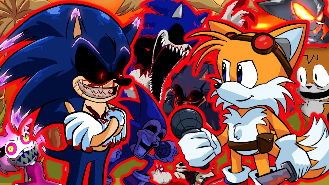 Too Slow Encore but Everyone is from Sonic HD 🎶🦔 (EXE VS Tails | 240 + Dialogue)