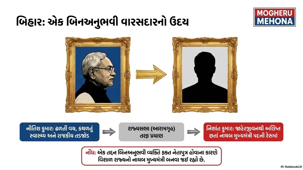 ભારતીય રાજનીતિમાં વંશવાદ | #Democracy કે #Family Politics? | બિહાર: એક બિનઅનુભવી વારસદારનો ઉદય 