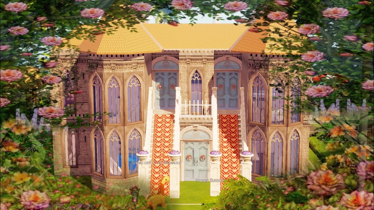 Girls Castle for beginner builds in Life Makeover