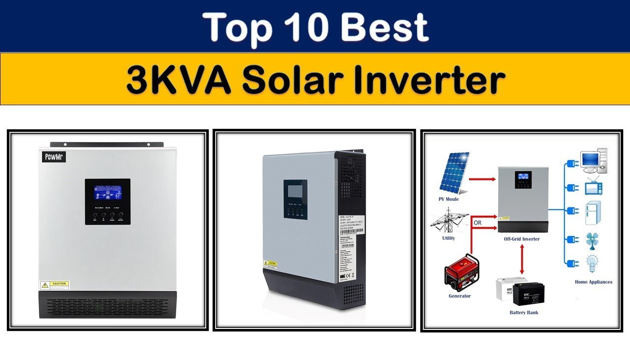 10 Best 3KVA Solar Inverter 2022 | Top 10 Best 3KVA Solar Inverter in 2022