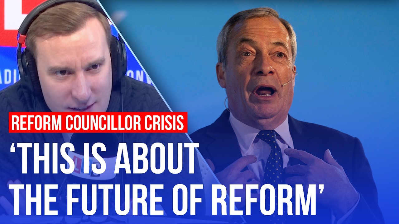 Reform councillors resign en masse in protest of Nigel Farage