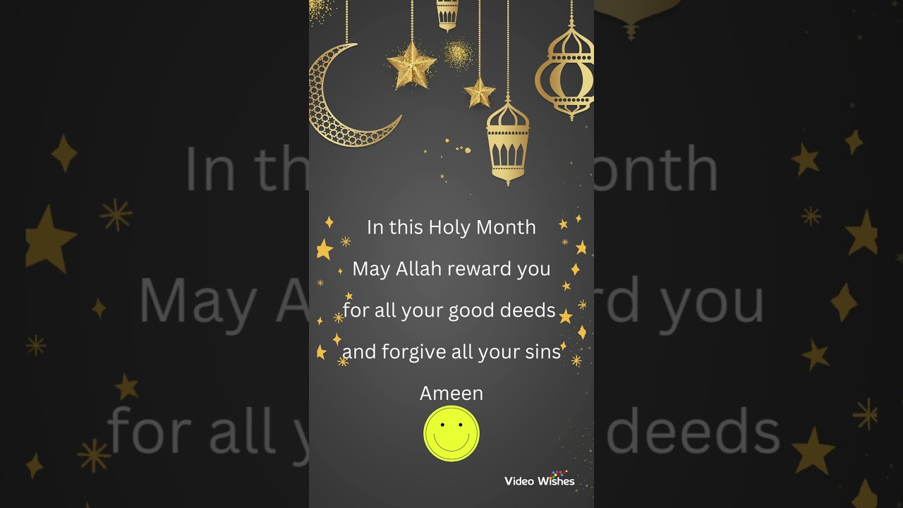 Ramadan Mubarak Status Wishes #shorts #ramadan #ramadanmubarak