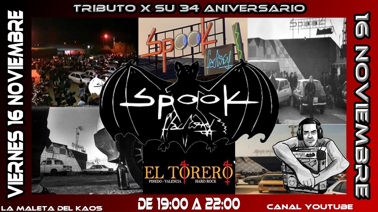 SPOOK EN LA MALETA 34 ANIVERSARIO