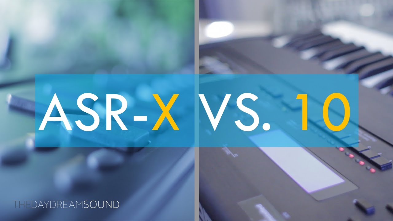 Ensoniq ASR-X vs. ASR-10 Reverb FX Algorithm Comparison