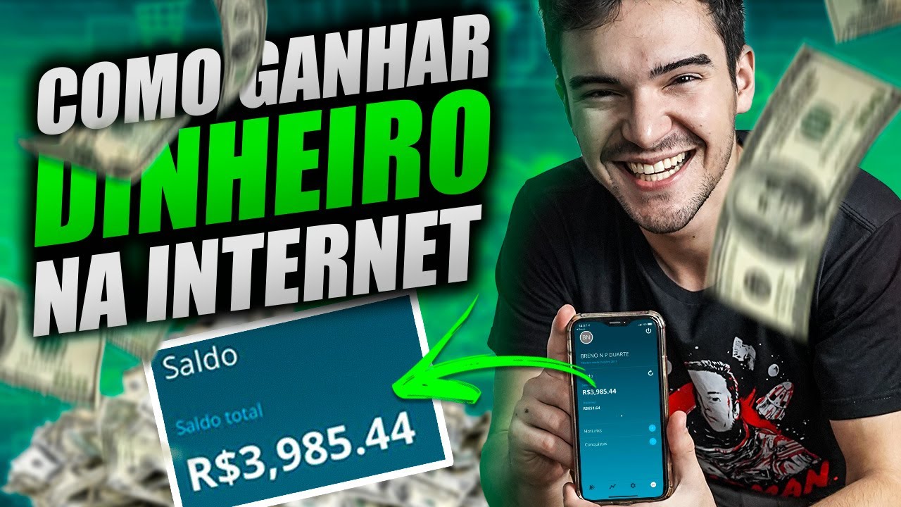 COMO GANHAR DINHEIRO NA INTERNET | 5 formas provadas