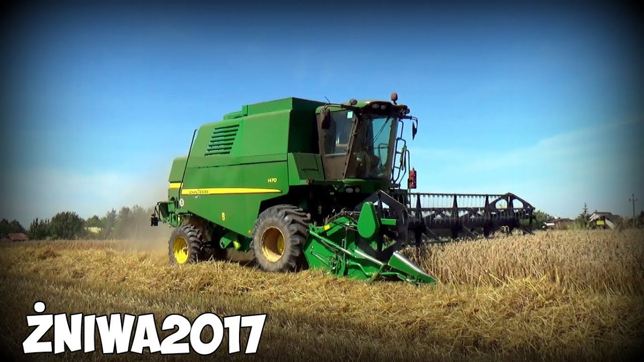 Żniwa 2017 Pszenica ☆ John Deere 1470 & Ursus 1222 ㋡ Mafia wielkoPolanie