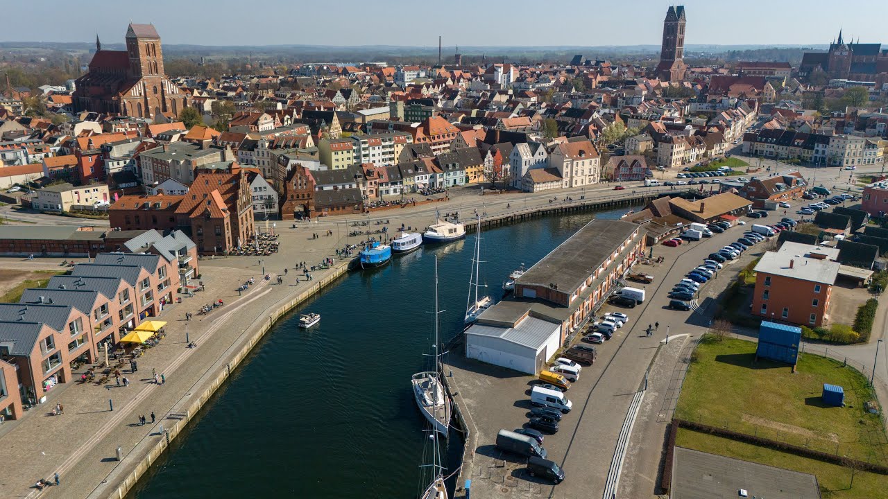 M-V von Oben - Die Hansestadt Wismar