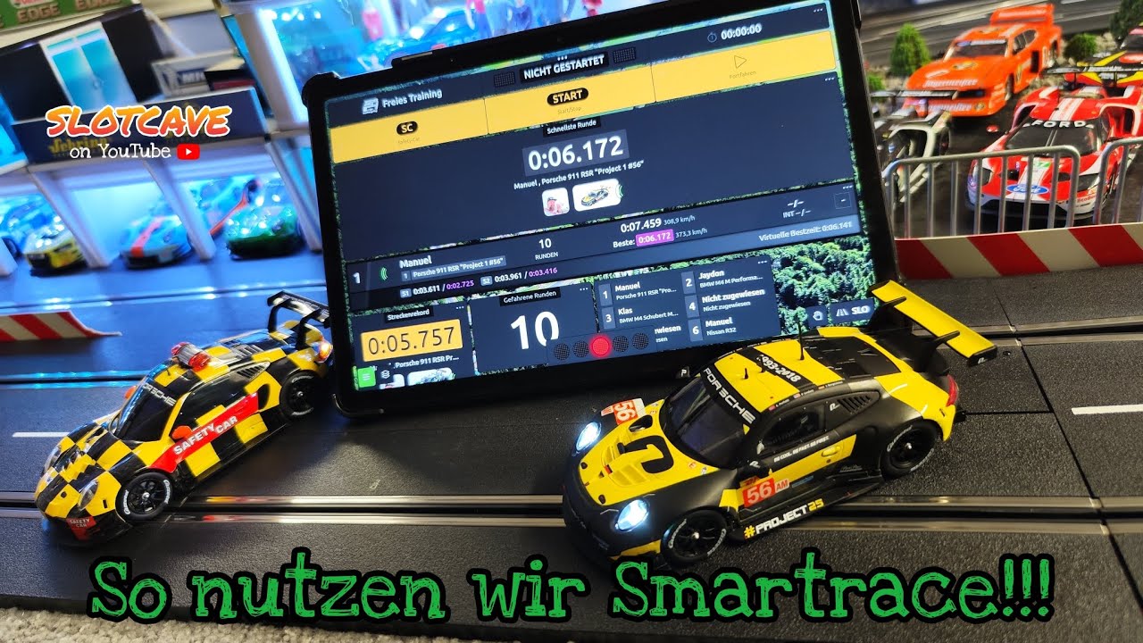 Carrera Digital 132, So nutzen wir @SmartRace // Slot Racing App + Safety Car Funktion!!!