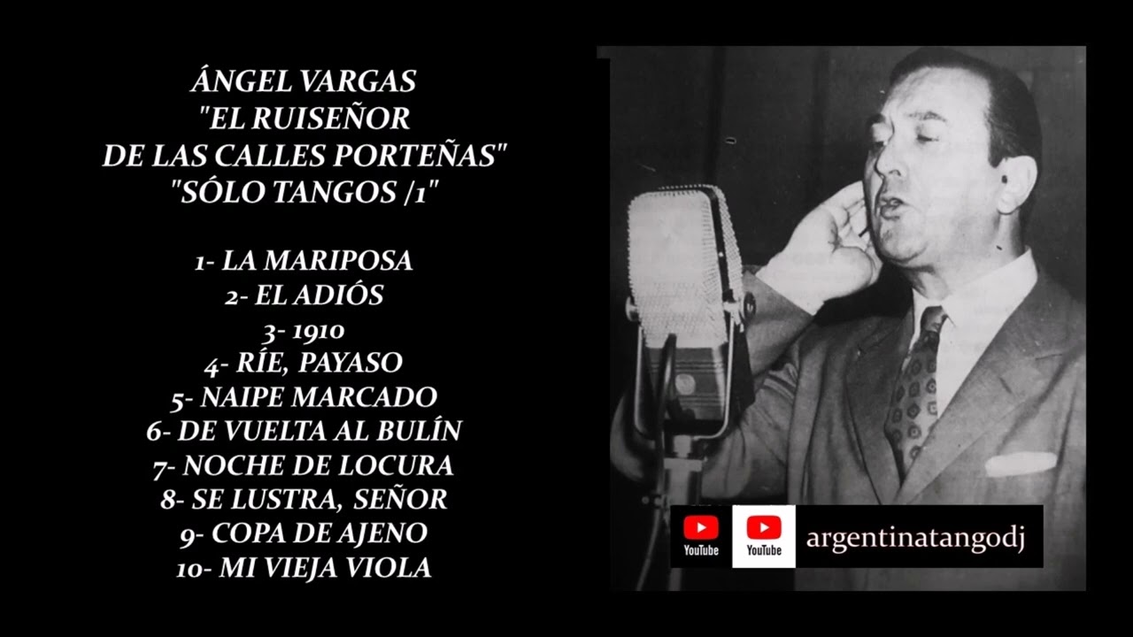 &Aacute;NGEL VARGAS: EL RUISE&Ntilde;OR DE LAS CALLES PORTE&Ntilde;AS (SELECCI&Oacute;N DE TANGOS)