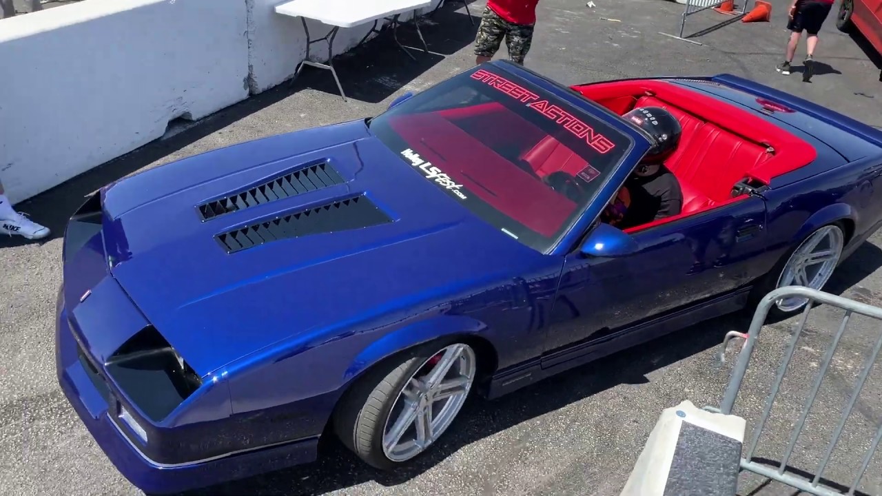 Convertible IROC-Z Donuts at LS Fest West 2019