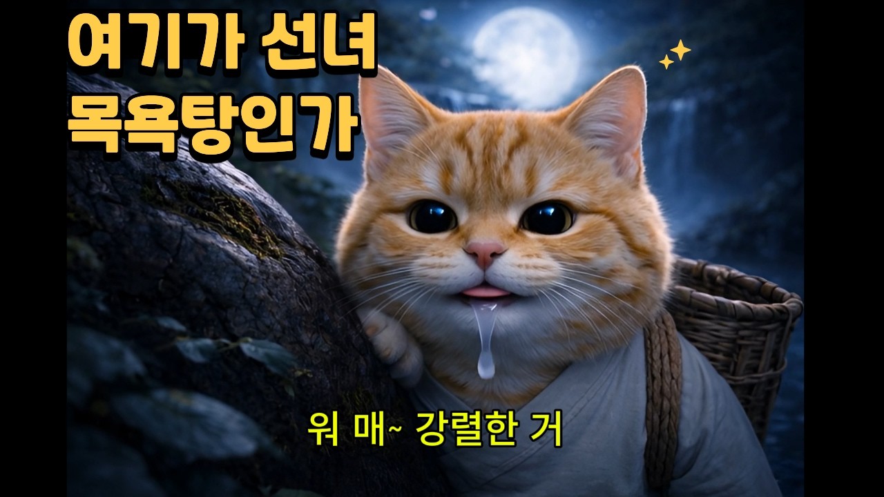 ep.18 선녀와 낙장불입                                                    #강아지 #고양이 #웃긴 영상 # funny #코미디 #개그