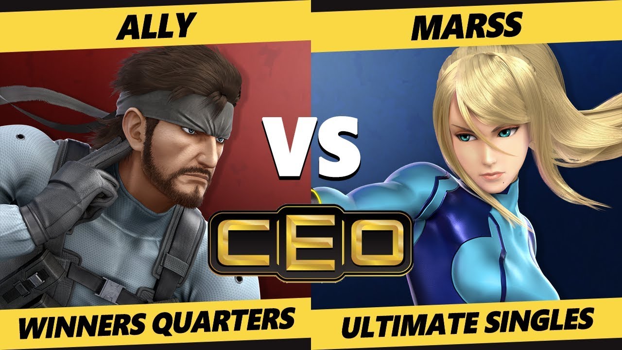 CEO 2019 SSBU - Ally (Snake) Vs. PG | Marss (ZSS) Smash Ultimate Tournament Winners Quarters
