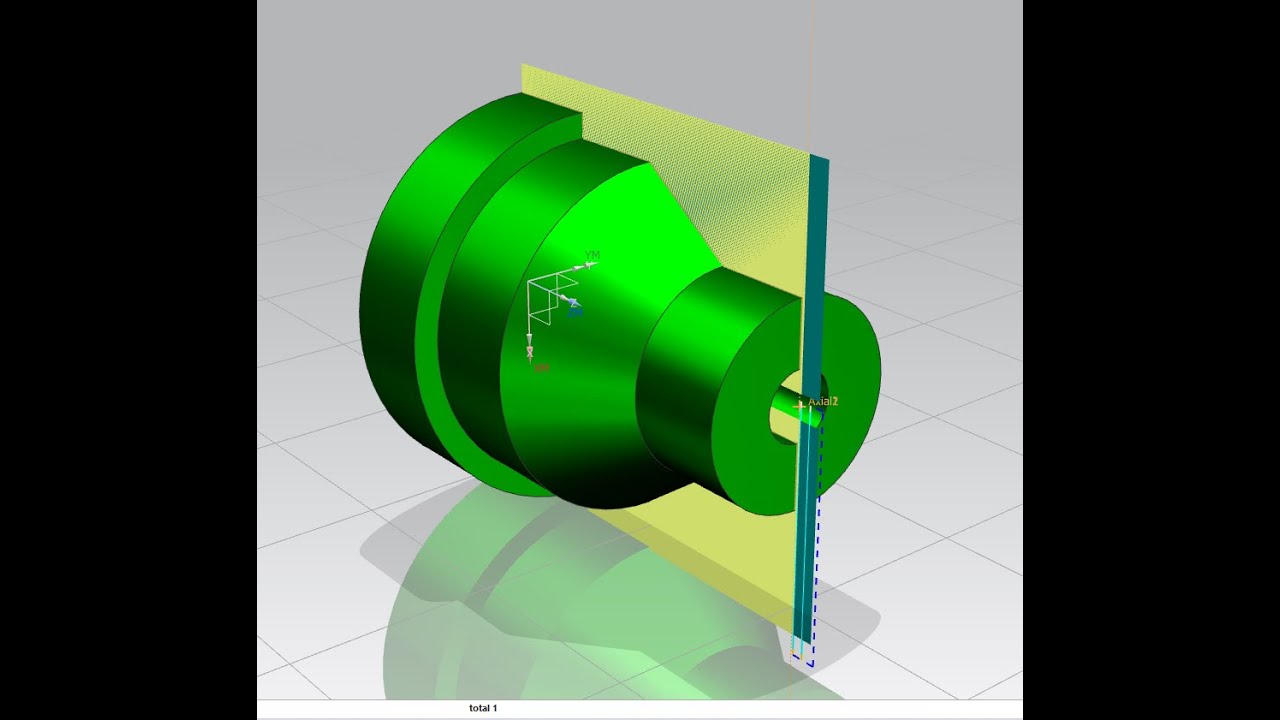 NX 11 CAM TURNING (OD FACING OPERATION)