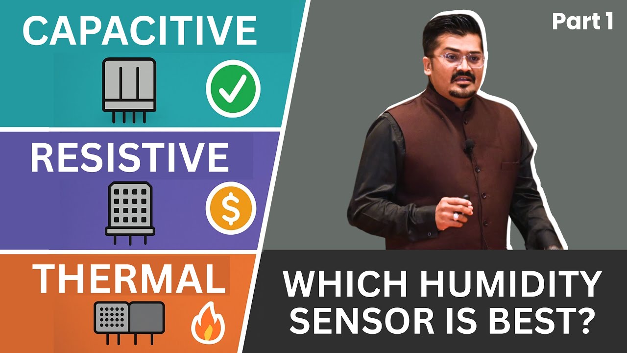 Capacitive vs Resistive vs Thermal Humidity Sensors 🔍 Which One is Best?