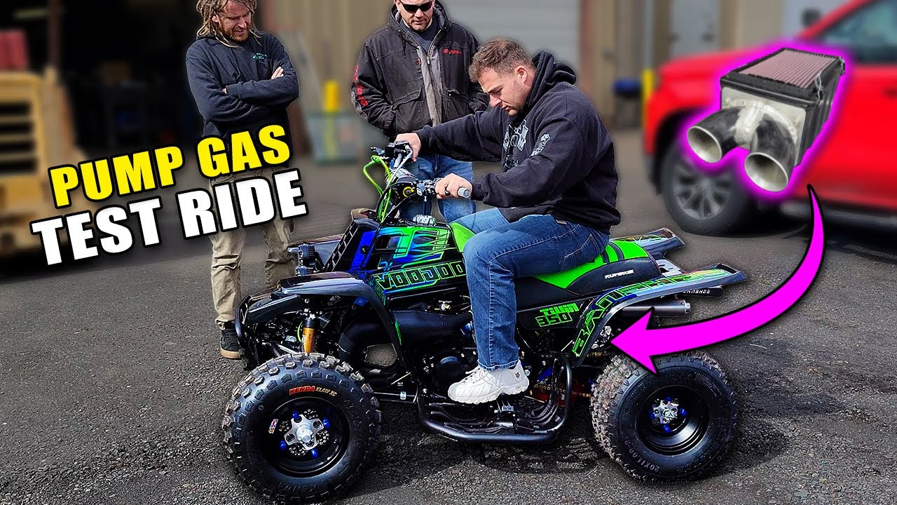 Полный газ на Voodoo Banshee! Тест-драйв на газу