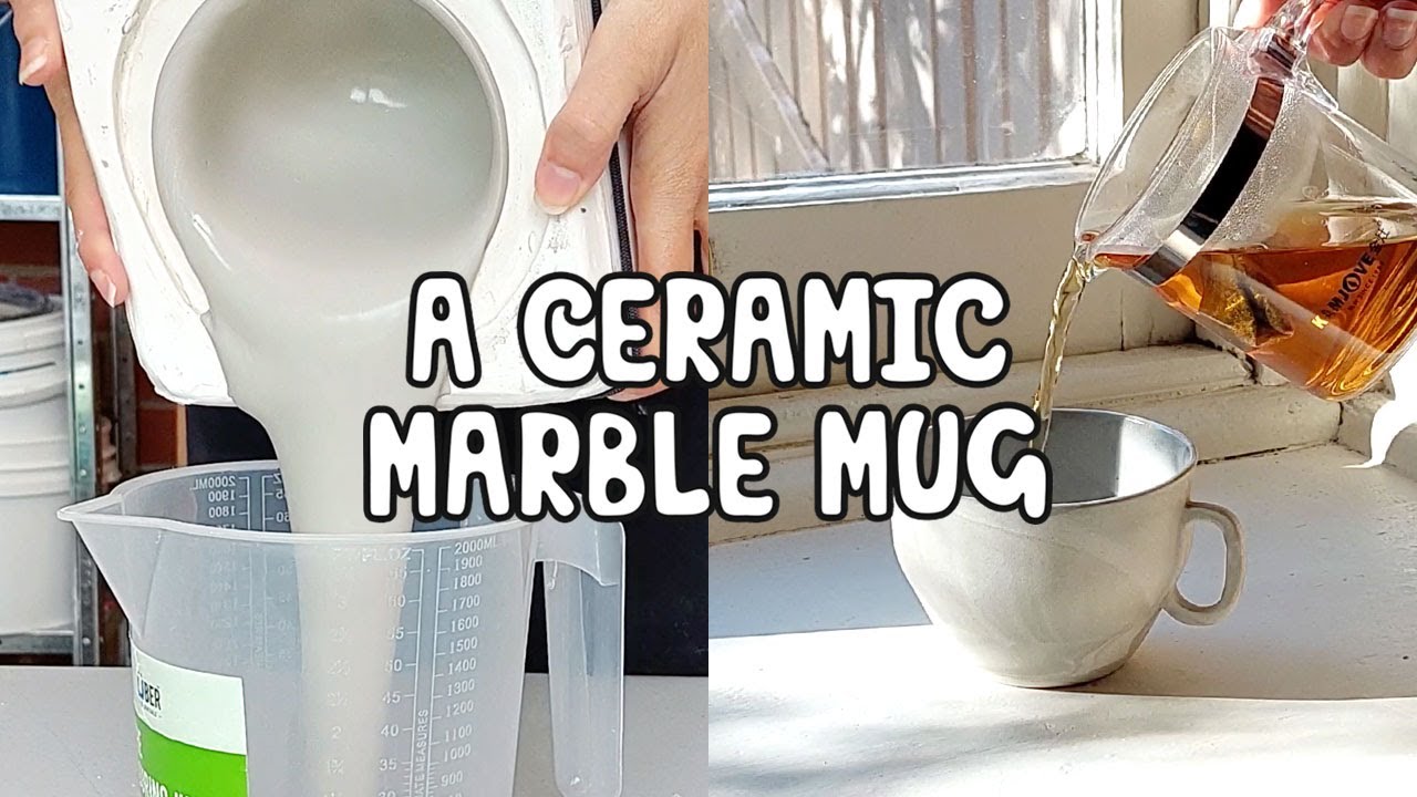SLIP CASTING l A Ceramic Marble Mug