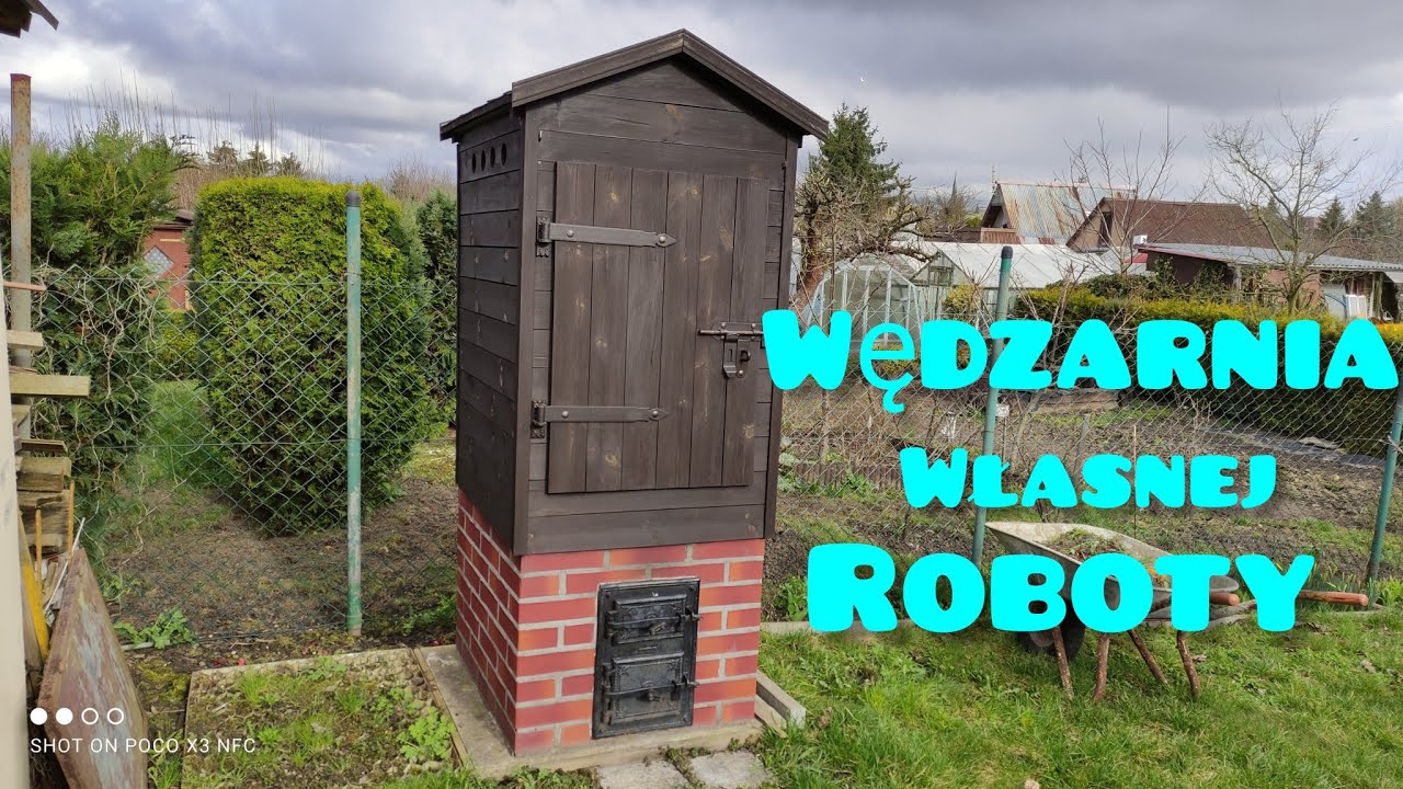Wędzarnia własnej roboty  typu kibelek
