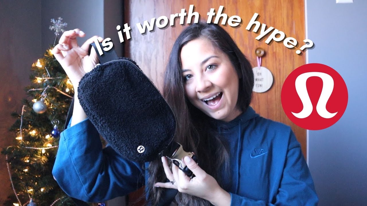 LULULEMON SHERPA BELT BAG REVIEW AND WHAT IS INSIDE