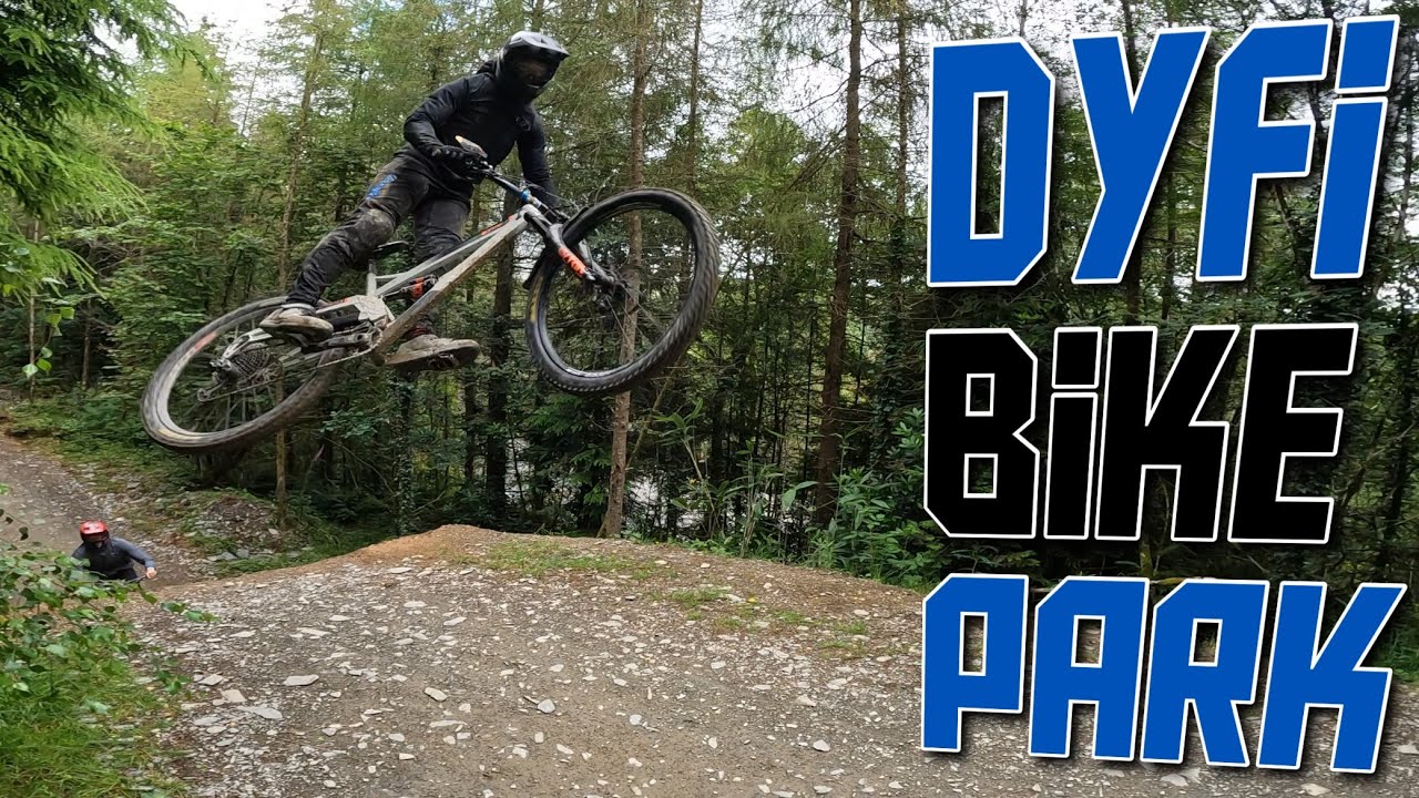 Our first time at Dyfi bike park.