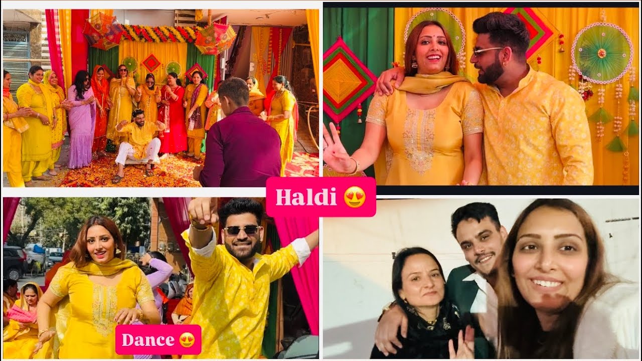 Utkarsh ki haldi mai kya boht dance 😍🥰 ek or shadi😍