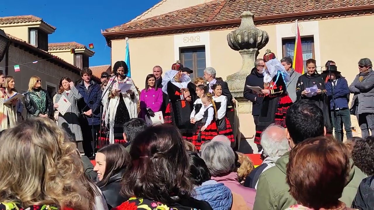 Zamarramala 2023. Fiestas de Santa Águeda en Segovia. Acto central íntegro.  5/2/2023