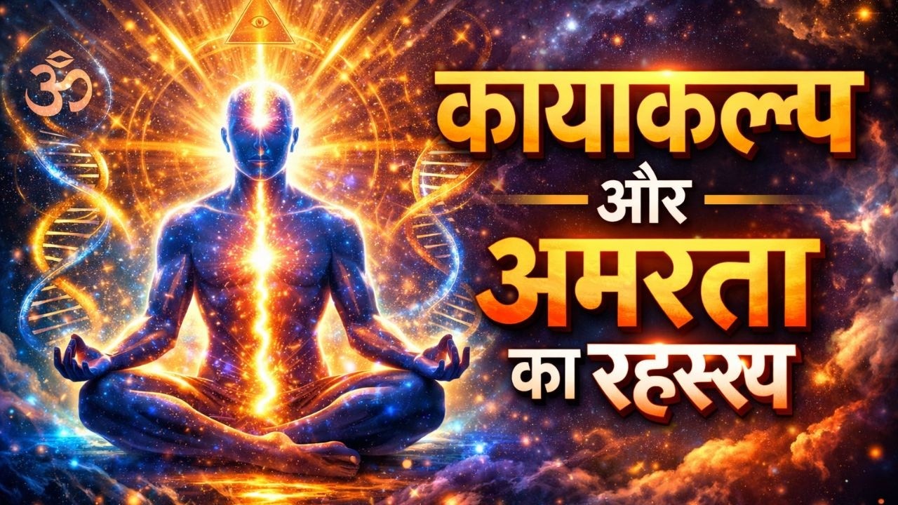 “कायाकल्प और अमरता का रहस्य | शरीर, मन और ऊर्जा का पूर्ण विज्ञान”