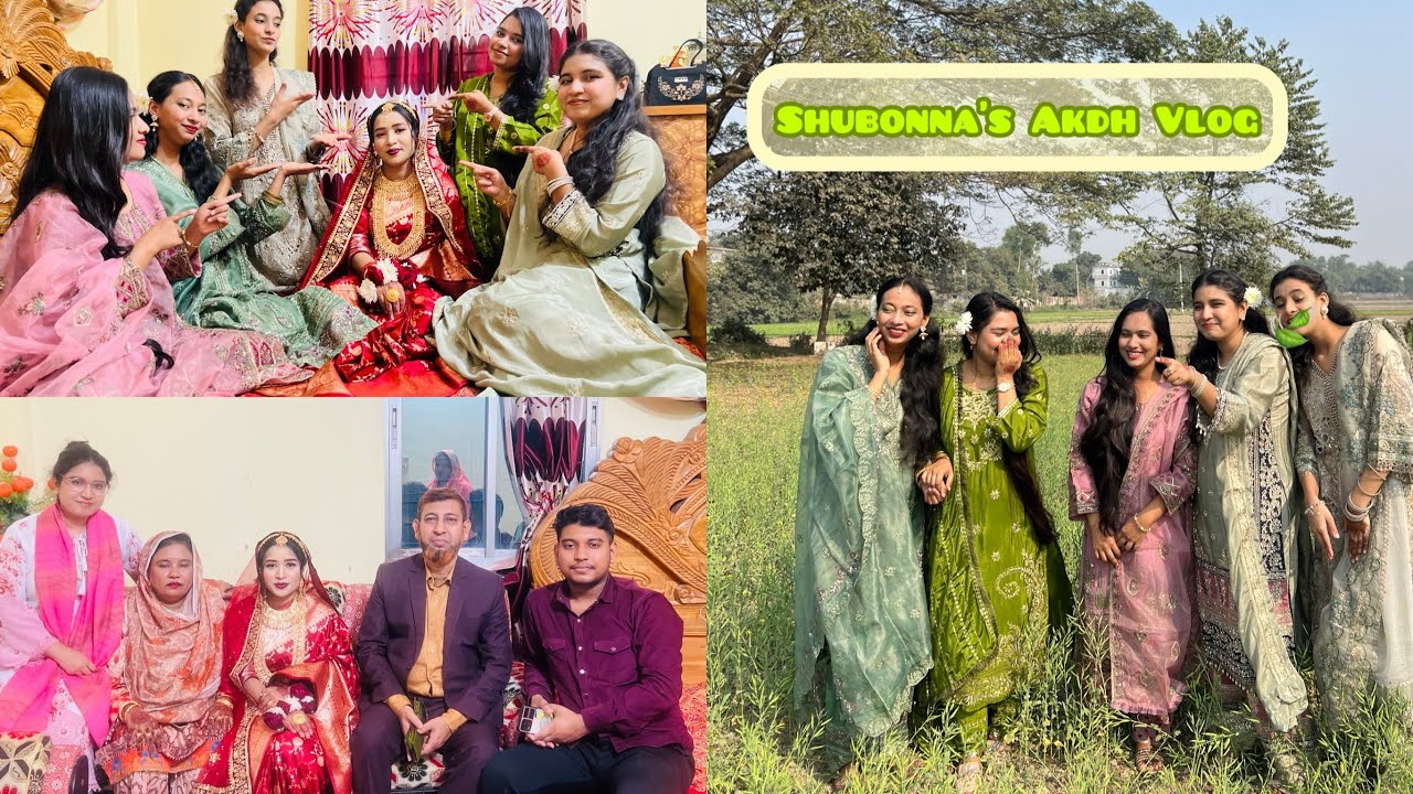 Cousin's Akdh vlog❤️