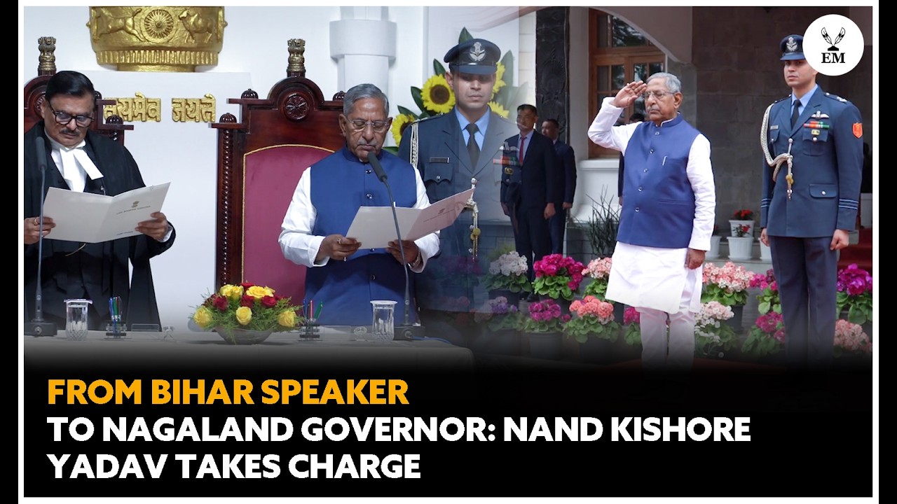 Nand Kishore Yadav sworn in as 23rd Governor of Nagaland