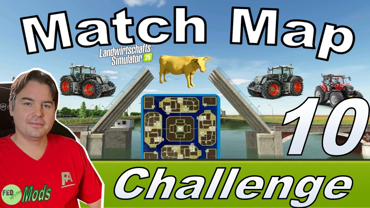 LS25 Match Map Challenge #10 Pflügen und gleichzeitig kalken ist heute nix für mich #ls25 #fs25