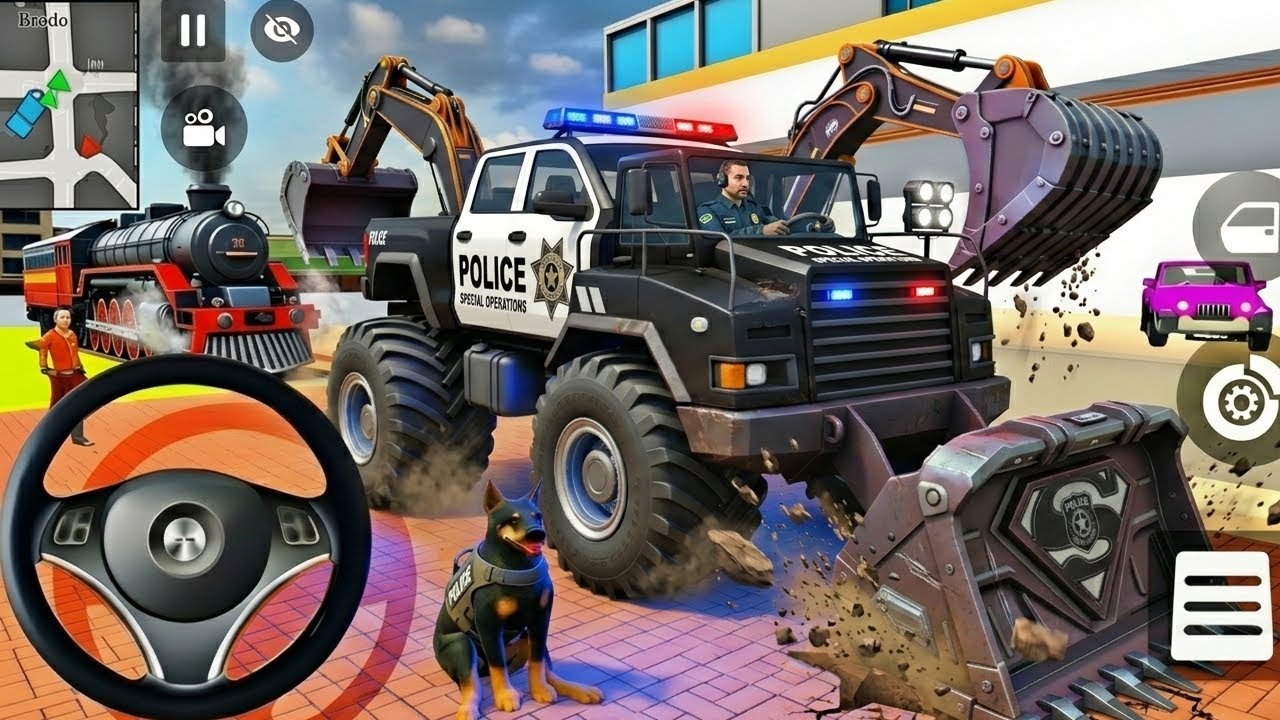 🤑Indian Thift Auto Simulator😎Indian Showroom Purchase😯Modified Lexriy New Police DumperAnd Bike🥳Game