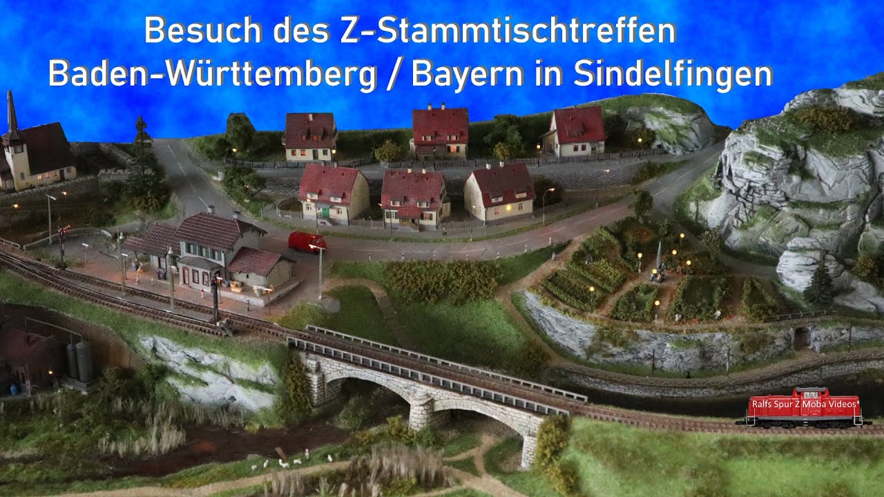 Besuch des Spur Z Treffens in Sindelfingen der Stammtische Baden-Württemberg / Bayern (Z Scale)