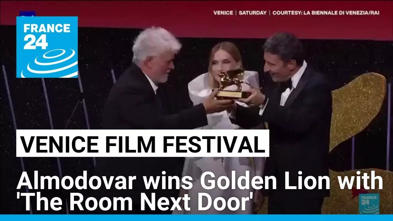 Almodovar wins Venice's Golden Lion with 'The Room Next Door' • FRANCE 24 English