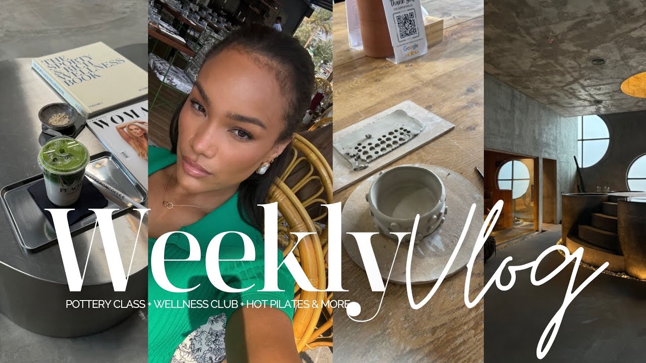 weekly vlog ! new hobbies + making new friends + insane wellness club & more | Allyiahsface vlog