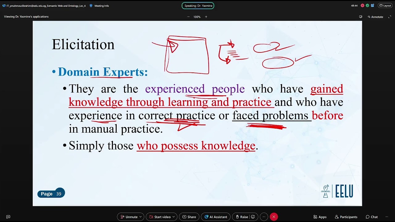 Semantic Web Lecture 3 - Dr. Yasmin
