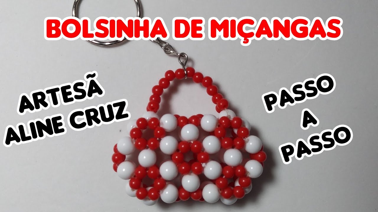Bolsinha de Miçangas- Passo a Passo-HD 