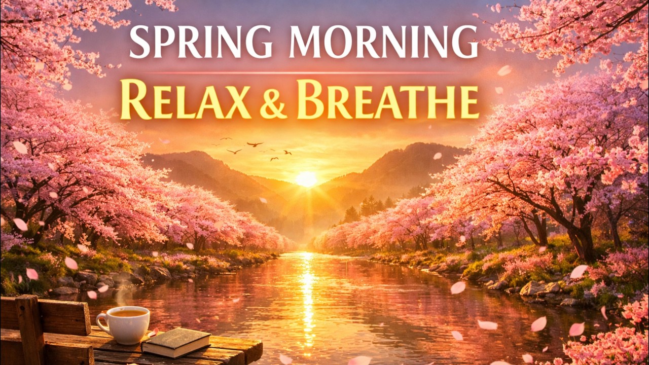Spring Morning Piano – Peaceful Music With Birds Singing