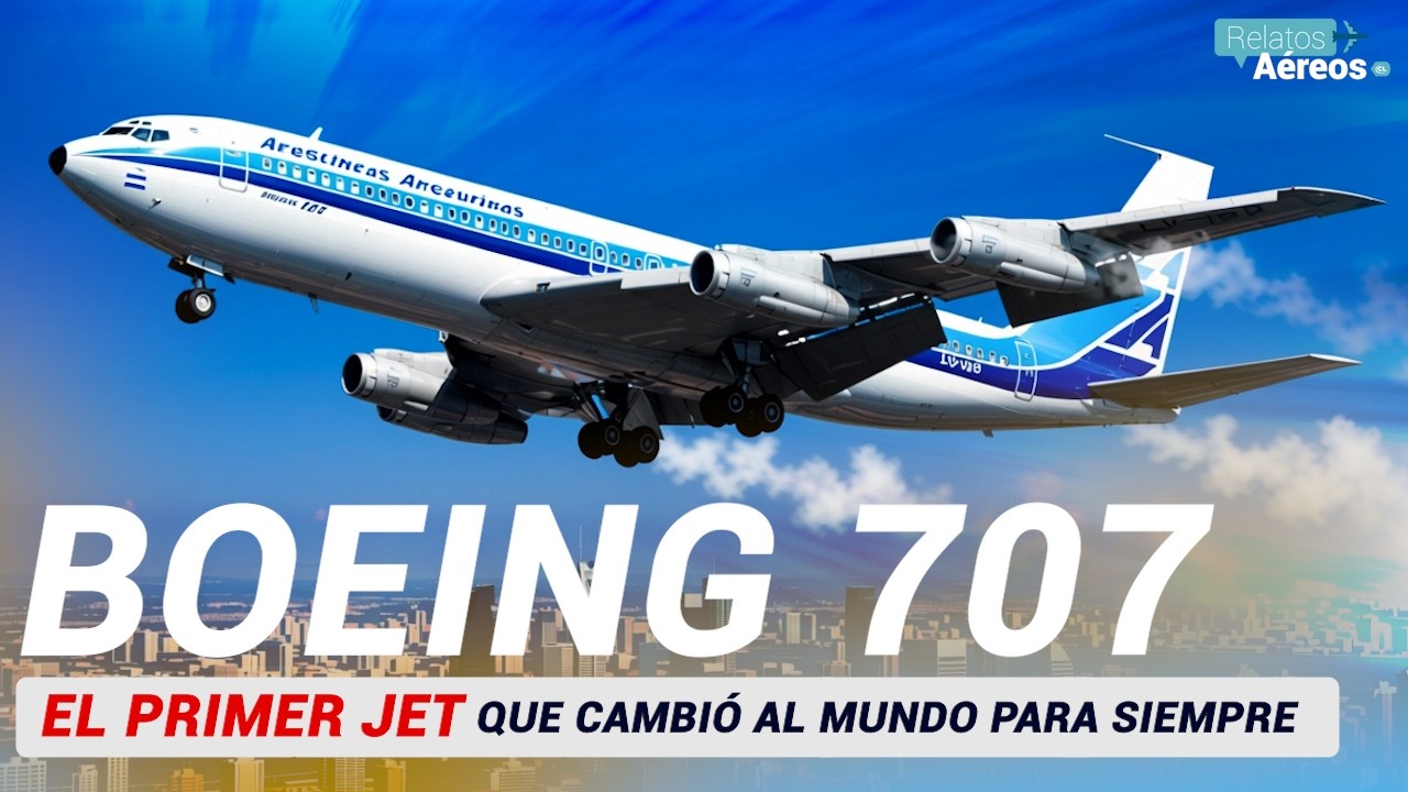EL BOEING 707: EL ASCENSO Y CAÍDA DEL PRIMER JET DE LA HISTORIA