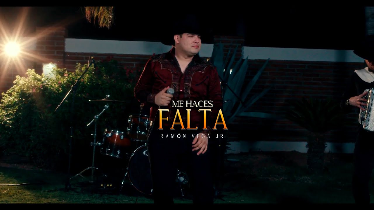 Ramón Vega Jr – Me Haces Falta (En Vivo)