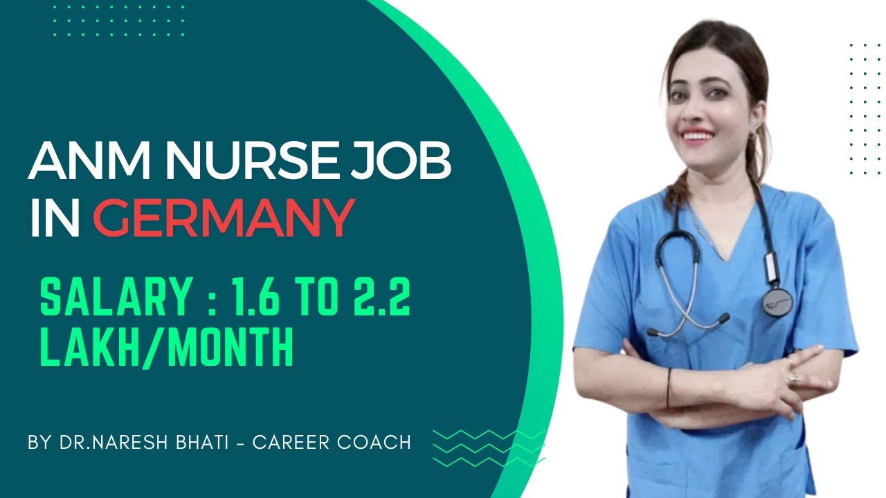 ANM Nurse jobs I ParaMedical Staff Jobs I Medical Nurse Assistant Jobs in Germany