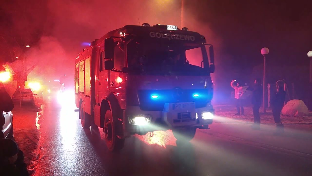 Powitanie nowego wozu w OSP Golęczewo