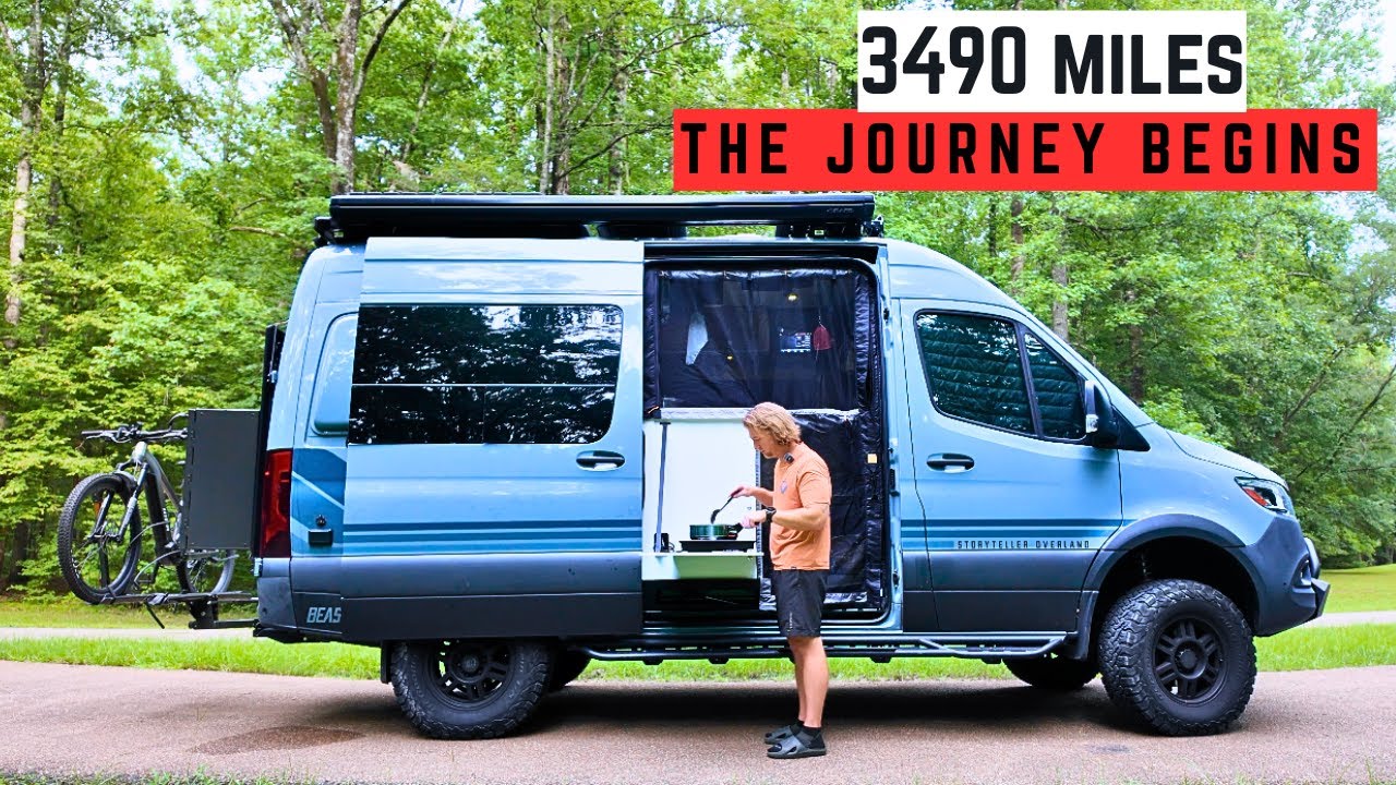 Road Tripping West in My Van