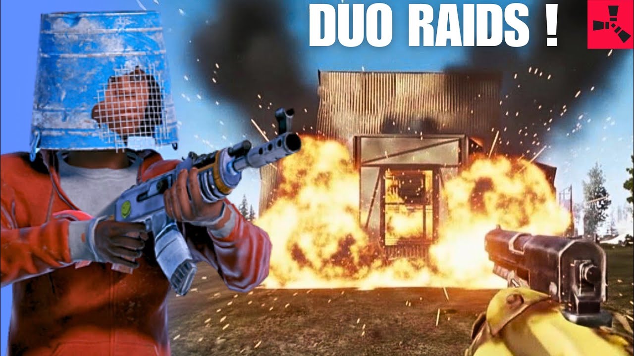 Satchel Raids in Rust Mobile Challenge Mode With @rossy-yt 