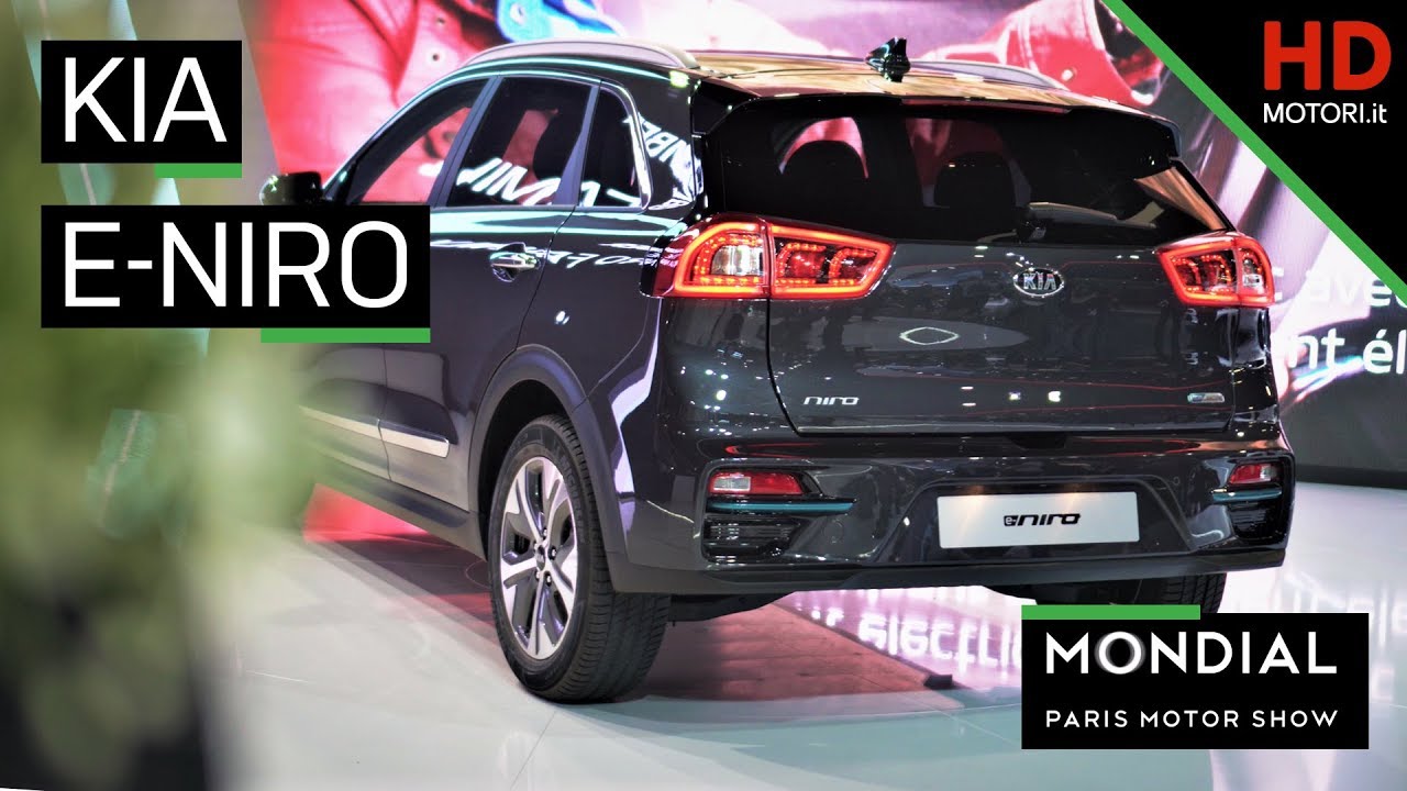KIA E-NIRO: crossover elettrico con AUTONOMIA di 615 km